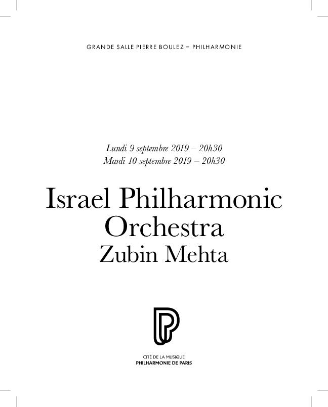 Israel Philharmonic Orchestra - Zubin Mehta | 