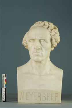 Buste de Giacomo Meyerbeer | Dantan, Jean-Pierre