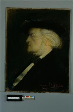Portrait de Richard Wagner (1813-1883) | Degroux, Henri-Jules-Corneille De Groux